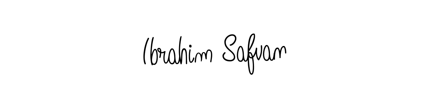 Create a beautiful signature design for name Ibrahim Safvan. With this signature (Angelique-Rose-font-FFP) fonts, you can make a handwritten signature for free. Ibrahim Safvan signature style 5 images and pictures png