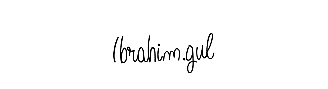 Create a beautiful signature design for name Ibrahim.gul. With this signature (Angelique-Rose-font-FFP) fonts, you can make a handwritten signature for free. Ibrahim.gul signature style 5 images and pictures png