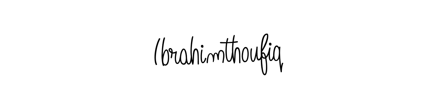 Make a beautiful signature design for name Ibrahimthoufiq. Use this online signature maker to create a handwritten signature for free. Ibrahimthoufiq signature style 5 images and pictures png