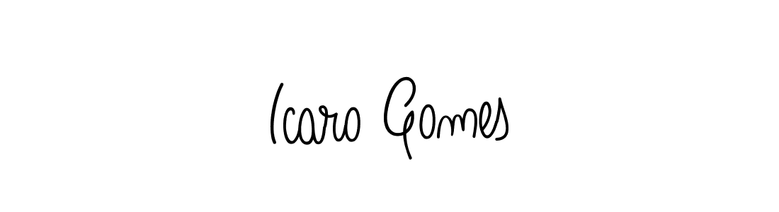 Check out images of Autograph of Icaro Gomes name. Actor Icaro Gomes Signature Style. Angelique-Rose-font-FFP is a professional sign style online. Icaro Gomes signature style 5 images and pictures png