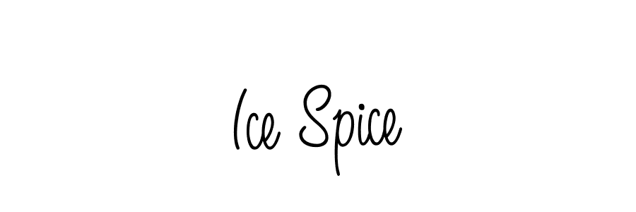How to make Ice Spice signature? Angelique-Rose-font-FFP is a professional autograph style. Create handwritten signature for Ice Spice name. Ice Spice signature style 5 images and pictures png