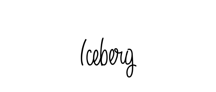 Make a beautiful signature design for name Iceberg. Use this online signature maker to create a handwritten signature for free. Iceberg signature style 5 images and pictures png
