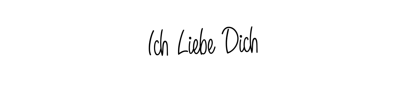 It looks lik you need a new signature style for name Ich Liebe Dich. Design unique handwritten (Angelique-Rose-font-FFP) signature with our free signature maker in just a few clicks. Ich Liebe Dich signature style 5 images and pictures png