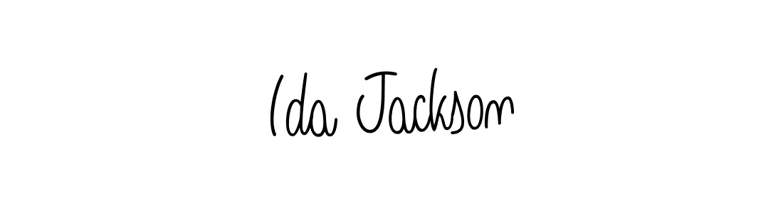 This is the best signature style for the Ida Jackson name. Also you like these signature font (Angelique-Rose-font-FFP). Mix name signature. Ida Jackson signature style 5 images and pictures png