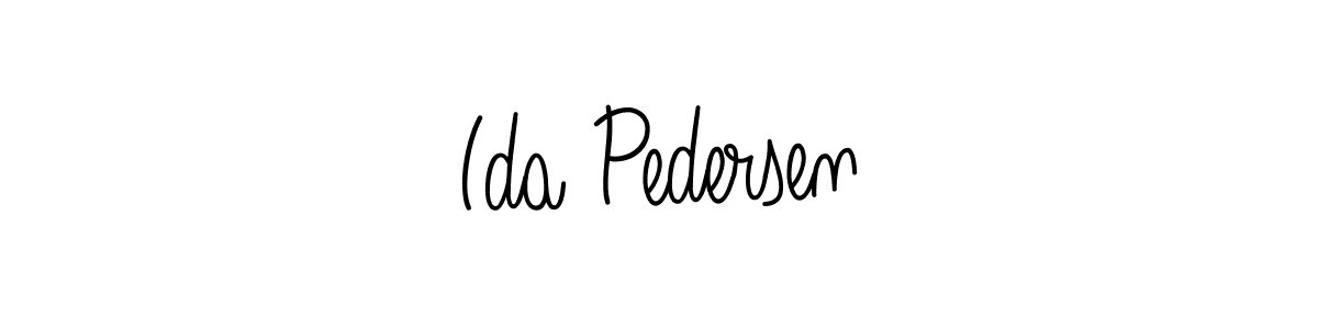 Best and Professional Signature Style for Ida Pedersen. Angelique-Rose-font-FFP Best Signature Style Collection. Ida Pedersen signature style 5 images and pictures png