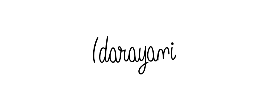 The best way (Angelique-Rose-font-FFP) to make a short signature is to pick only two or three words in your name. The name Idarayani include a total of six letters. For converting this name. Idarayani signature style 5 images and pictures png