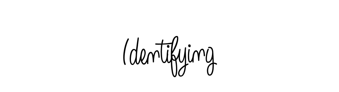 Use a signature maker to create a handwritten signature online. With this signature software, you can design (Angelique-Rose-font-FFP) your own signature for name Identifying. Identifying signature style 5 images and pictures png