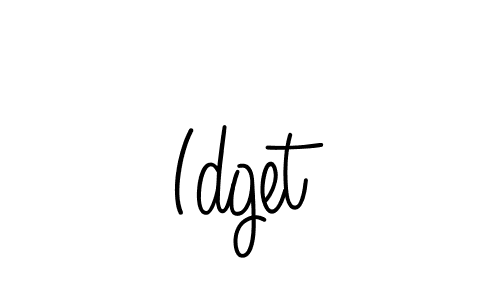 This is the best signature style for the Idget name. Also you like these signature font (Angelique-Rose-font-FFP). Mix name signature. Idget signature style 5 images and pictures png