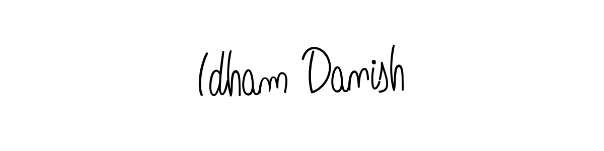 Best and Professional Signature Style for Idham Danish. Angelique-Rose-font-FFP Best Signature Style Collection. Idham Danish signature style 5 images and pictures png