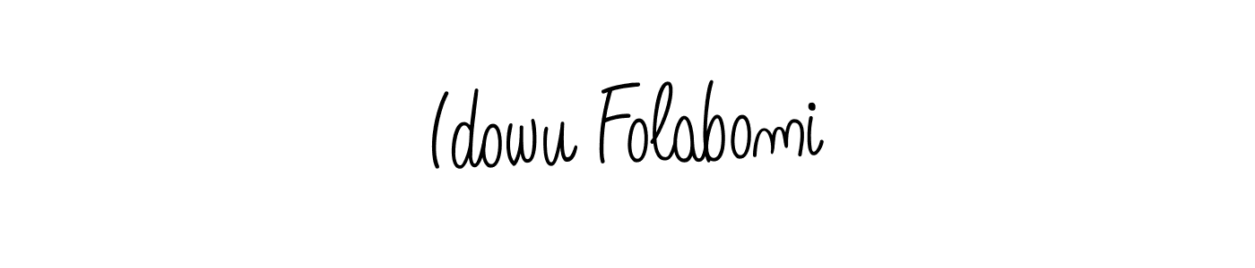 You can use this online signature creator to create a handwritten signature for the name Idowu Folabomi. This is the best online autograph maker. Idowu Folabomi signature style 5 images and pictures png