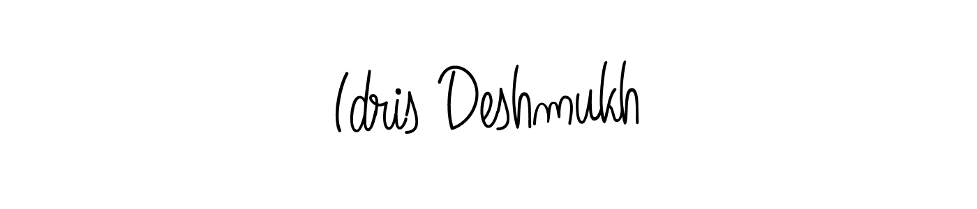 Make a short Idris Deshmukh signature style. Manage your documents anywhere anytime using Angelique-Rose-font-FFP. Create and add eSignatures, submit forms, share and send files easily. Idris Deshmukh signature style 5 images and pictures png