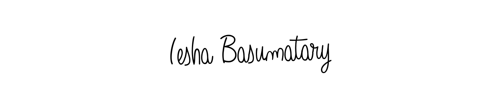 Also You can easily find your signature by using the search form. We will create Iesha Basumatary name handwritten signature images for you free of cost using Angelique-Rose-font-FFP sign style. Iesha Basumatary signature style 5 images and pictures png