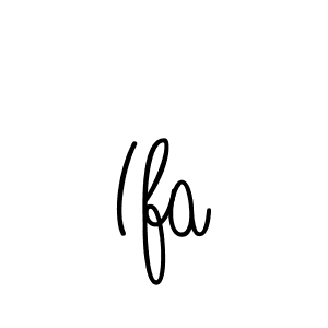 How to Draw Ifa signature style? Angelique-Rose-font-FFP is a latest design signature styles for name Ifa. Ifa signature style 5 images and pictures png