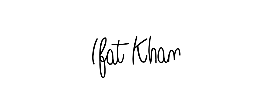 Angelique-Rose-font-FFP is a professional signature style that is perfect for those who want to add a touch of class to their signature. It is also a great choice for those who want to make their signature more unique. Get Ifat Khan name to fancy signature for free. Ifat Khan signature style 5 images and pictures png