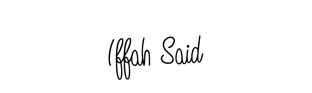 You can use this online signature creator to create a handwritten signature for the name Iffah Said. This is the best online autograph maker. Iffah Said signature style 5 images and pictures png