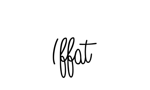 How to Draw Iffat signature style? Angelique-Rose-font-FFP is a latest design signature styles for name Iffat. Iffat signature style 5 images and pictures png