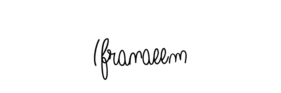 How to make Ifranaeem signature? Angelique-Rose-font-FFP is a professional autograph style. Create handwritten signature for Ifranaeem name. Ifranaeem signature style 5 images and pictures png