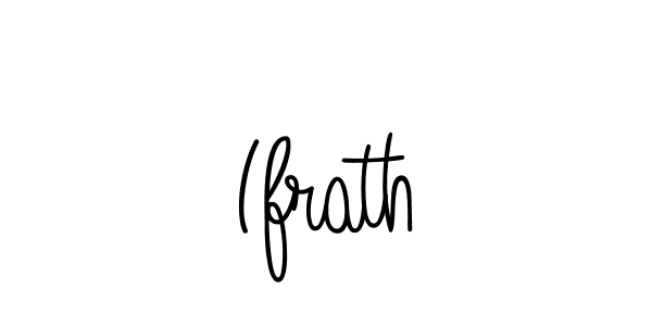Design your own signature with our free online signature maker. With this signature software, you can create a handwritten (Angelique-Rose-font-FFP) signature for name Ifrath. Ifrath signature style 5 images and pictures png