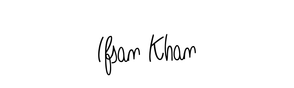 Make a beautiful signature design for name Ifsan Khan. With this signature (Angelique-Rose-font-FFP) style, you can create a handwritten signature for free. Ifsan Khan signature style 5 images and pictures png