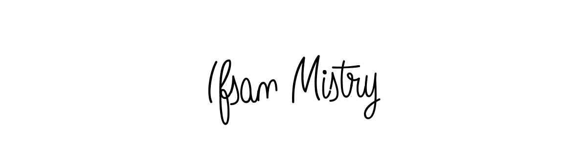 Use a signature maker to create a handwritten signature online. With this signature software, you can design (Angelique-Rose-font-FFP) your own signature for name Ifsan Mistry. Ifsan Mistry signature style 5 images and pictures png