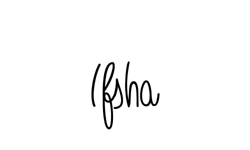 Make a beautiful signature design for name Ifsha. Use this online signature maker to create a handwritten signature for free. Ifsha signature style 5 images and pictures png