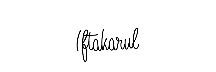 You should practise on your own different ways (Angelique-Rose-font-FFP) to write your name (Iftakarul) in signature. don't let someone else do it for you. Iftakarul signature style 5 images and pictures png