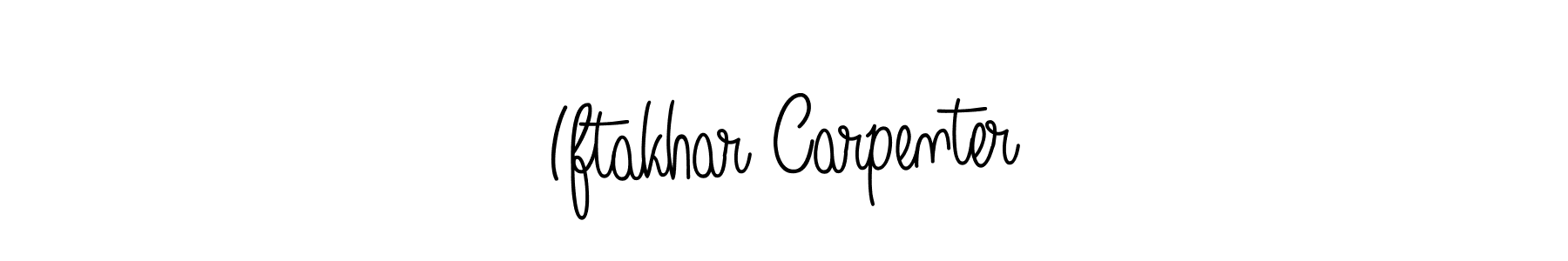 Angelique-Rose-font-FFP is a professional signature style that is perfect for those who want to add a touch of class to their signature. It is also a great choice for those who want to make their signature more unique. Get Iftakhar Carpenter name to fancy signature for free. Iftakhar Carpenter signature style 5 images and pictures png