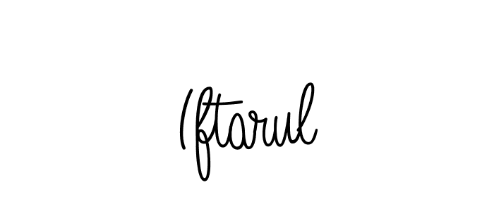 The best way (Angelique-Rose-font-FFP) to make a short signature is to pick only two or three words in your name. The name Iftarul include a total of six letters. For converting this name. Iftarul signature style 5 images and pictures png