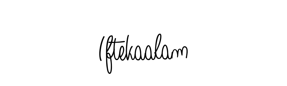 Make a beautiful signature design for name Iftekaalam. Use this online signature maker to create a handwritten signature for free. Iftekaalam signature style 5 images and pictures png