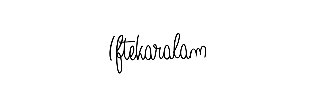 How to make Iftekaralam signature? Angelique-Rose-font-FFP is a professional autograph style. Create handwritten signature for Iftekaralam name. Iftekaralam signature style 5 images and pictures png