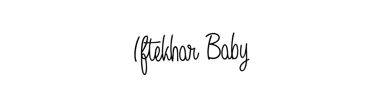 Check out images of Autograph of Iftekhar Baby name. Actor Iftekhar Baby Signature Style. Angelique-Rose-font-FFP is a professional sign style online. Iftekhar Baby signature style 5 images and pictures png