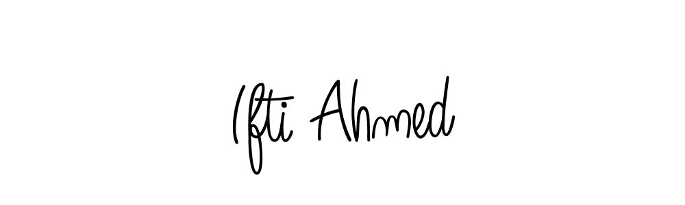 Ifti Ahmed stylish signature style. Best Handwritten Sign (Angelique-Rose-font-FFP) for my name. Handwritten Signature Collection Ideas for my name Ifti Ahmed. Ifti Ahmed signature style 5 images and pictures png