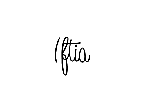 if you are searching for the best signature style for your name Iftia. so please give up your signature search. here we have designed multiple signature styles  using Angelique-Rose-font-FFP. Iftia signature style 5 images and pictures png