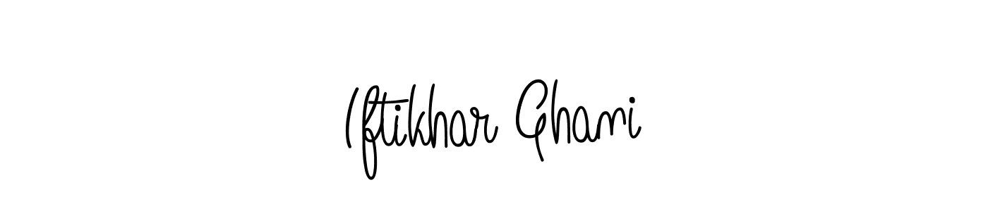 Also we have Iftikhar Ghani name is the best signature style. Create professional handwritten signature collection using Angelique-Rose-font-FFP autograph style. Iftikhar Ghani signature style 5 images and pictures png