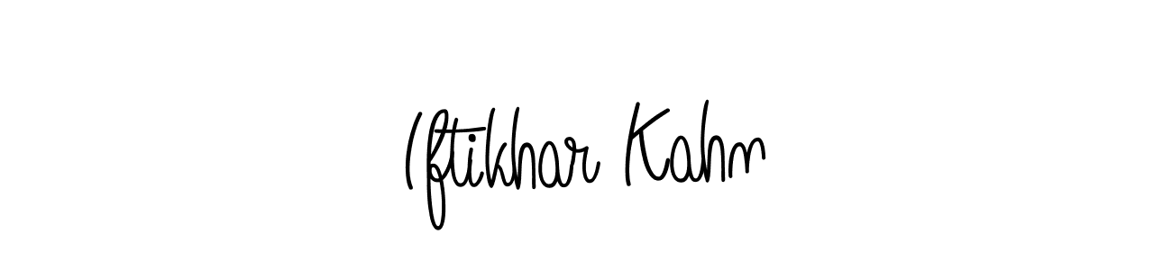 How to make Iftikhar Kahn signature? Angelique-Rose-font-FFP is a professional autograph style. Create handwritten signature for Iftikhar Kahn name. Iftikhar Kahn signature style 5 images and pictures png