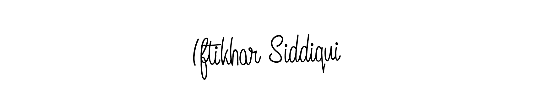 This is the best signature style for the Iftikhar Siddiqui name. Also you like these signature font (Angelique-Rose-font-FFP). Mix name signature. Iftikhar Siddiqui signature style 5 images and pictures png