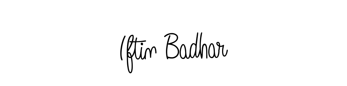 if you are searching for the best signature style for your name Iftin Badhar. so please give up your signature search. here we have designed multiple signature styles  using Angelique-Rose-font-FFP. Iftin Badhar signature style 5 images and pictures png