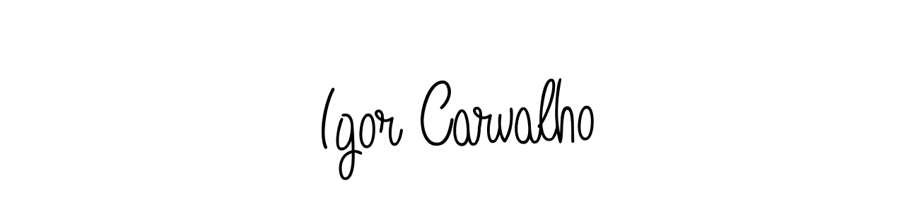 How to Draw Igor Carvalho signature style? Angelique-Rose-font-FFP is a latest design signature styles for name Igor Carvalho. Igor Carvalho signature style 5 images and pictures png