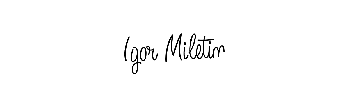 Make a beautiful signature design for name Igor Miletin. Use this online signature maker to create a handwritten signature for free. Igor Miletin signature style 5 images and pictures png