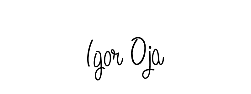 Here are the top 10 professional signature styles for the name Igor Oja. These are the best autograph styles you can use for your name. Igor Oja signature style 5 images and pictures png
