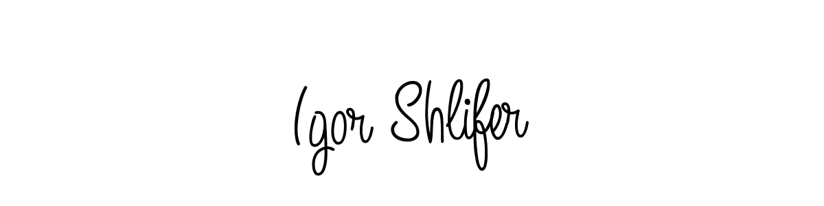 How to Draw Igor Shlifer signature style? Angelique-Rose-font-FFP is a latest design signature styles for name Igor Shlifer. Igor Shlifer signature style 5 images and pictures png