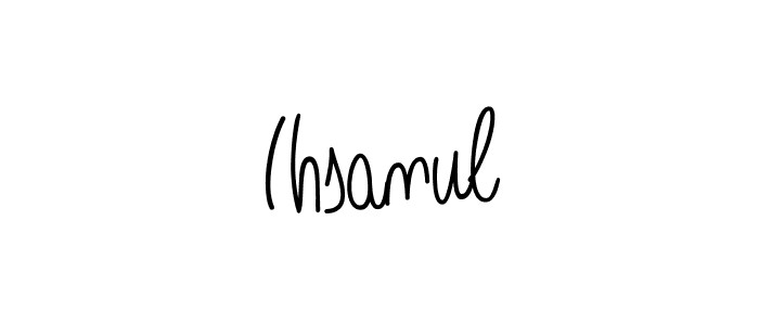 Angelique-Rose-font-FFP is a professional signature style that is perfect for those who want to add a touch of class to their signature. It is also a great choice for those who want to make their signature more unique. Get Ihsanul name to fancy signature for free. Ihsanul signature style 5 images and pictures png