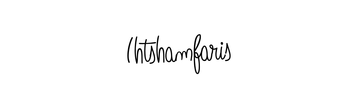 Make a beautiful signature design for name Ihtshamfaris. Use this online signature maker to create a handwritten signature for free. Ihtshamfaris signature style 5 images and pictures png