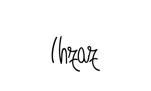 Make a beautiful signature design for name Ihzaz. Use this online signature maker to create a handwritten signature for free. Ihzaz signature style 5 images and pictures png