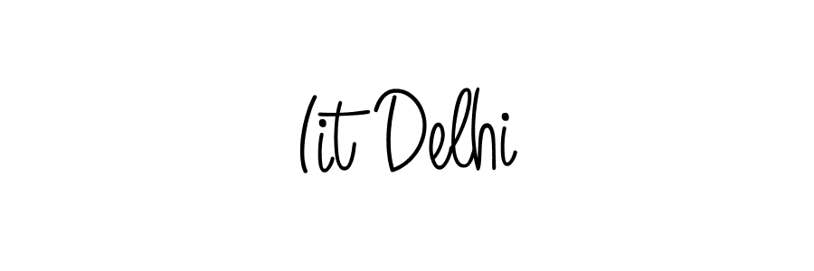 Create a beautiful signature design for name Iit Delhi. With this signature (Angelique-Rose-font-FFP) fonts, you can make a handwritten signature for free. Iit Delhi signature style 5 images and pictures png
