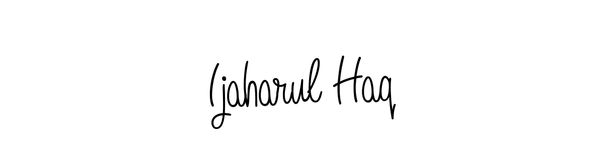 Also we have Ijaharul Haq name is the best signature style. Create professional handwritten signature collection using Angelique-Rose-font-FFP autograph style. Ijaharul Haq signature style 5 images and pictures png