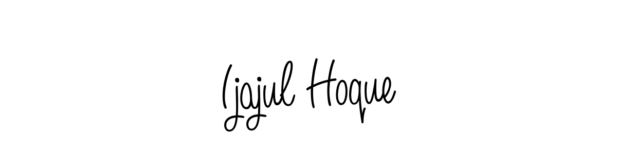 Angelique-Rose-font-FFP is a professional signature style that is perfect for those who want to add a touch of class to their signature. It is also a great choice for those who want to make their signature more unique. Get Ijajul Hoque name to fancy signature for free. Ijajul Hoque signature style 5 images and pictures png