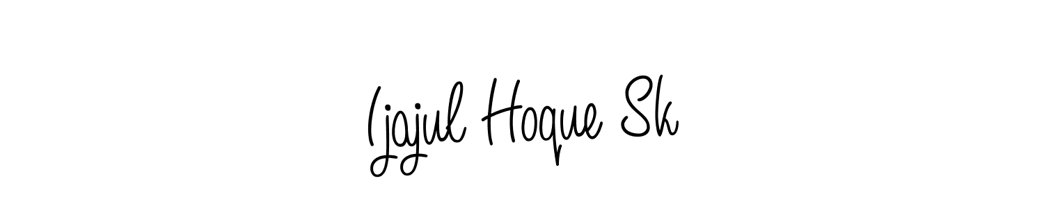 if you are searching for the best signature style for your name Ijajul Hoque Sk. so please give up your signature search. here we have designed multiple signature styles  using Angelique-Rose-font-FFP. Ijajul Hoque Sk signature style 5 images and pictures png