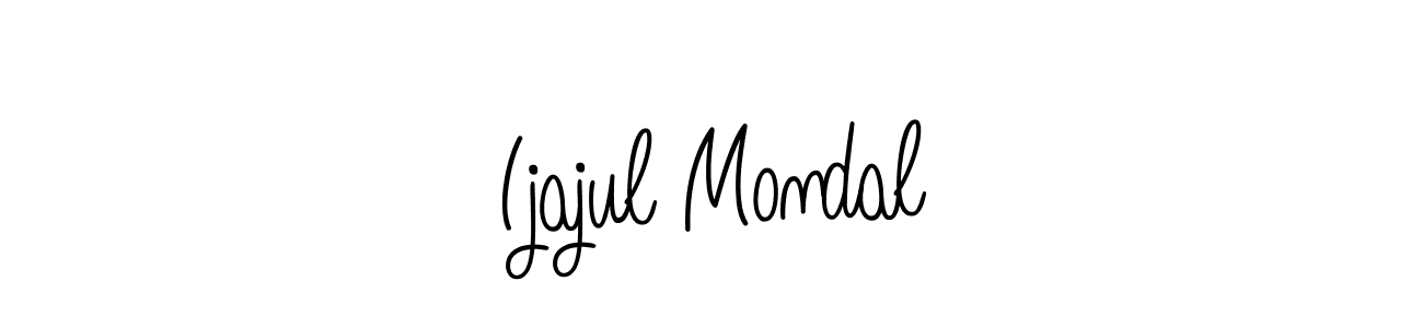 How to make Ijajul Mondal signature? Angelique-Rose-font-FFP is a professional autograph style. Create handwritten signature for Ijajul Mondal name. Ijajul Mondal signature style 5 images and pictures png