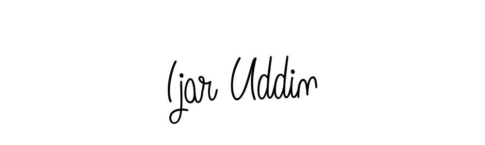 Ijar Uddin stylish signature style. Best Handwritten Sign (Angelique-Rose-font-FFP) for my name. Handwritten Signature Collection Ideas for my name Ijar Uddin. Ijar Uddin signature style 5 images and pictures png